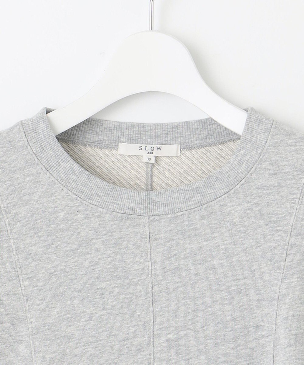 23区 【SLOW/一部店舗限定】好評につき追加生産！ハイゲージテリー スウェット デザイン カットソー 