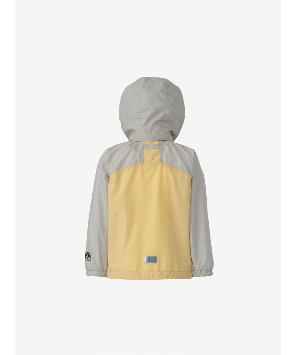 HELLY HANSEN 【キッズ・はっ水・高視認・クイックフリー・記名ラベル付・フード取り外し可】キッズ ヴォーゲンジャケット 