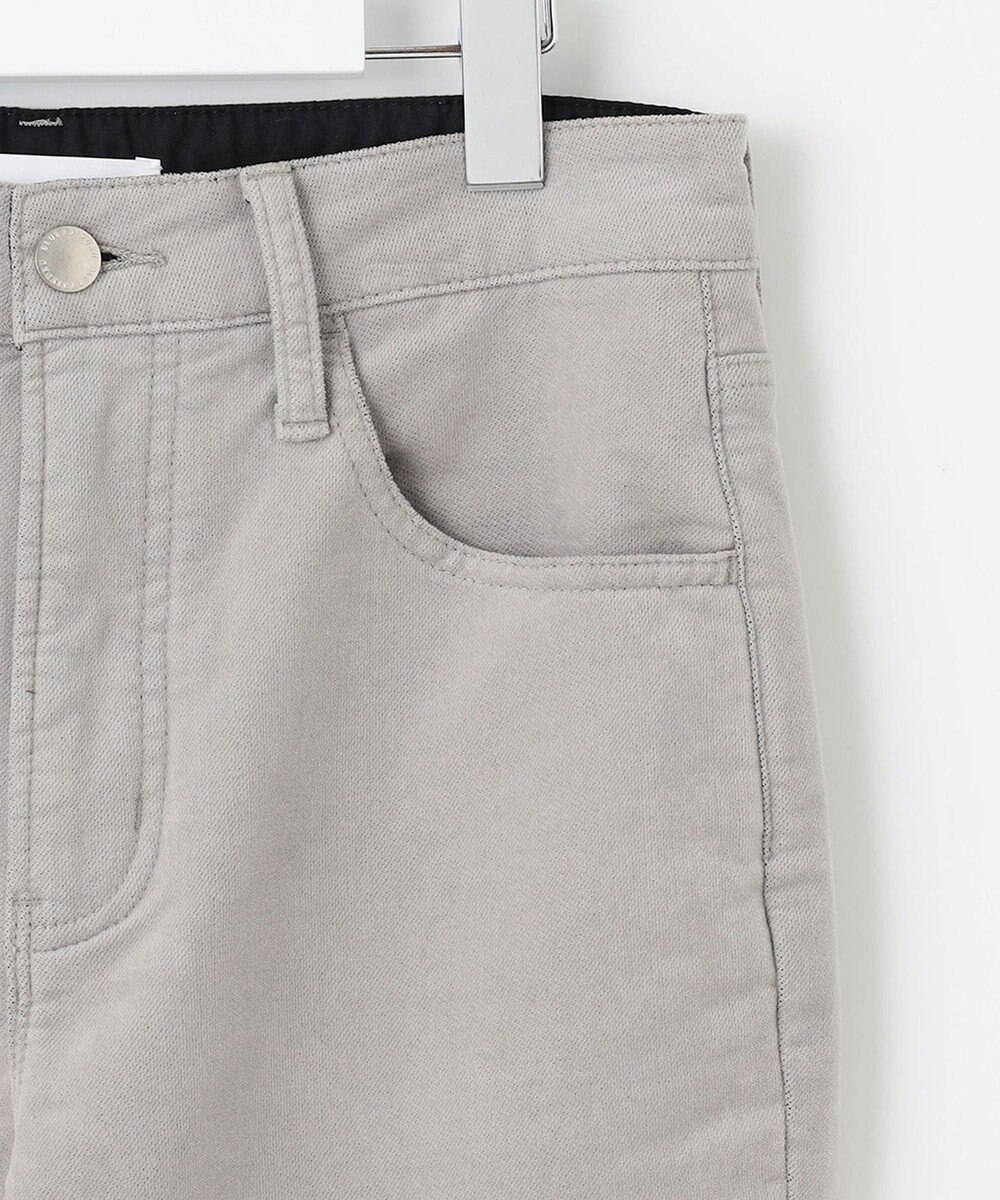 自由区 【洗える】リブレスコール ストレートパンツ 