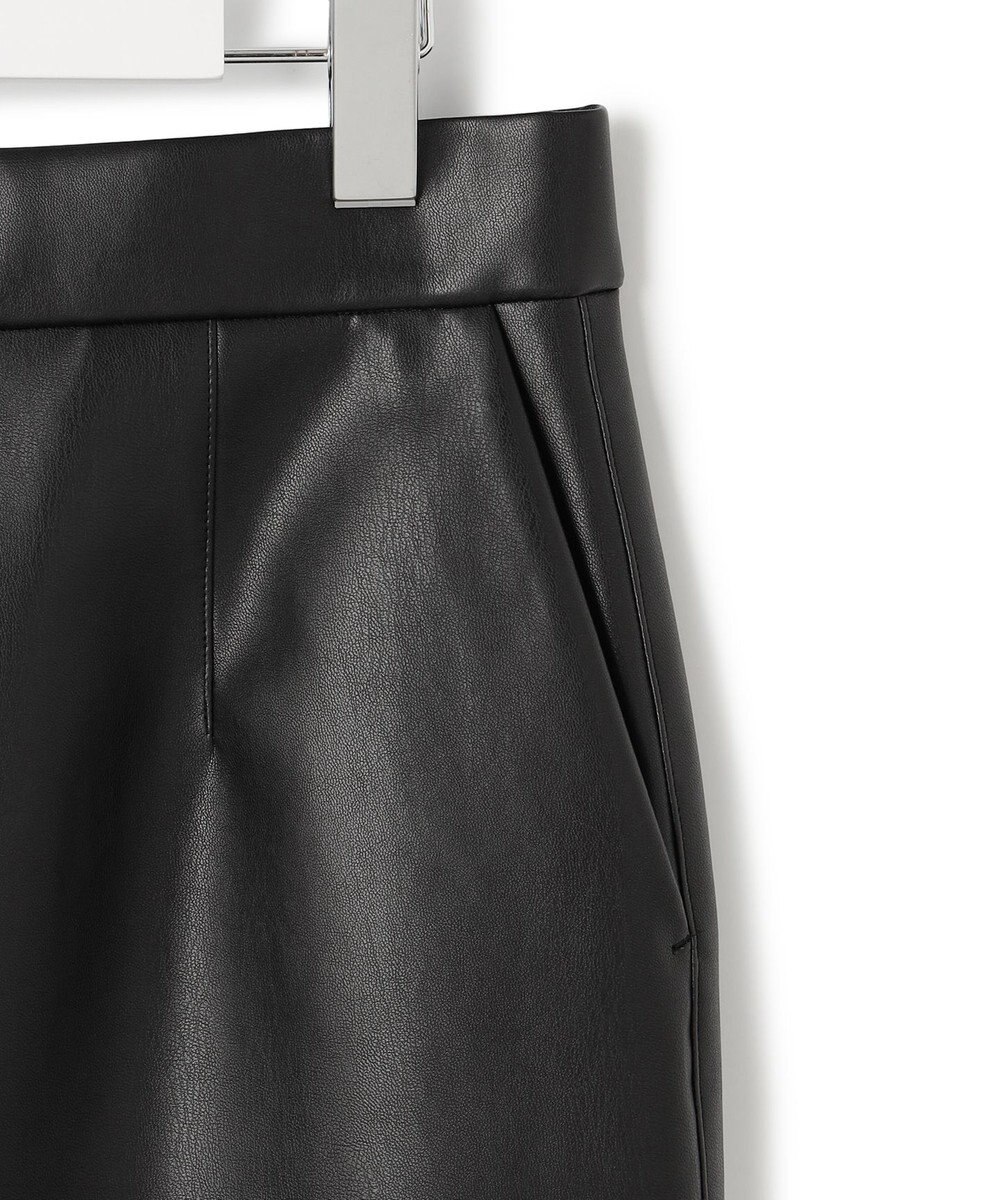 ICB L 【洗える】フェイクレザー ナロースカート 