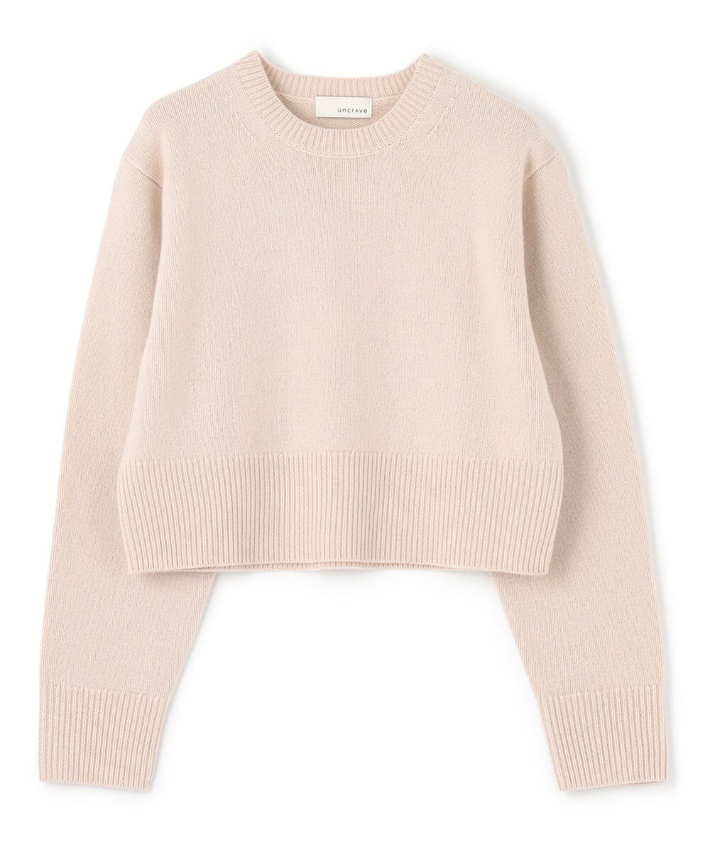 uncrave カシミヤニット（uncrave WHITE） 