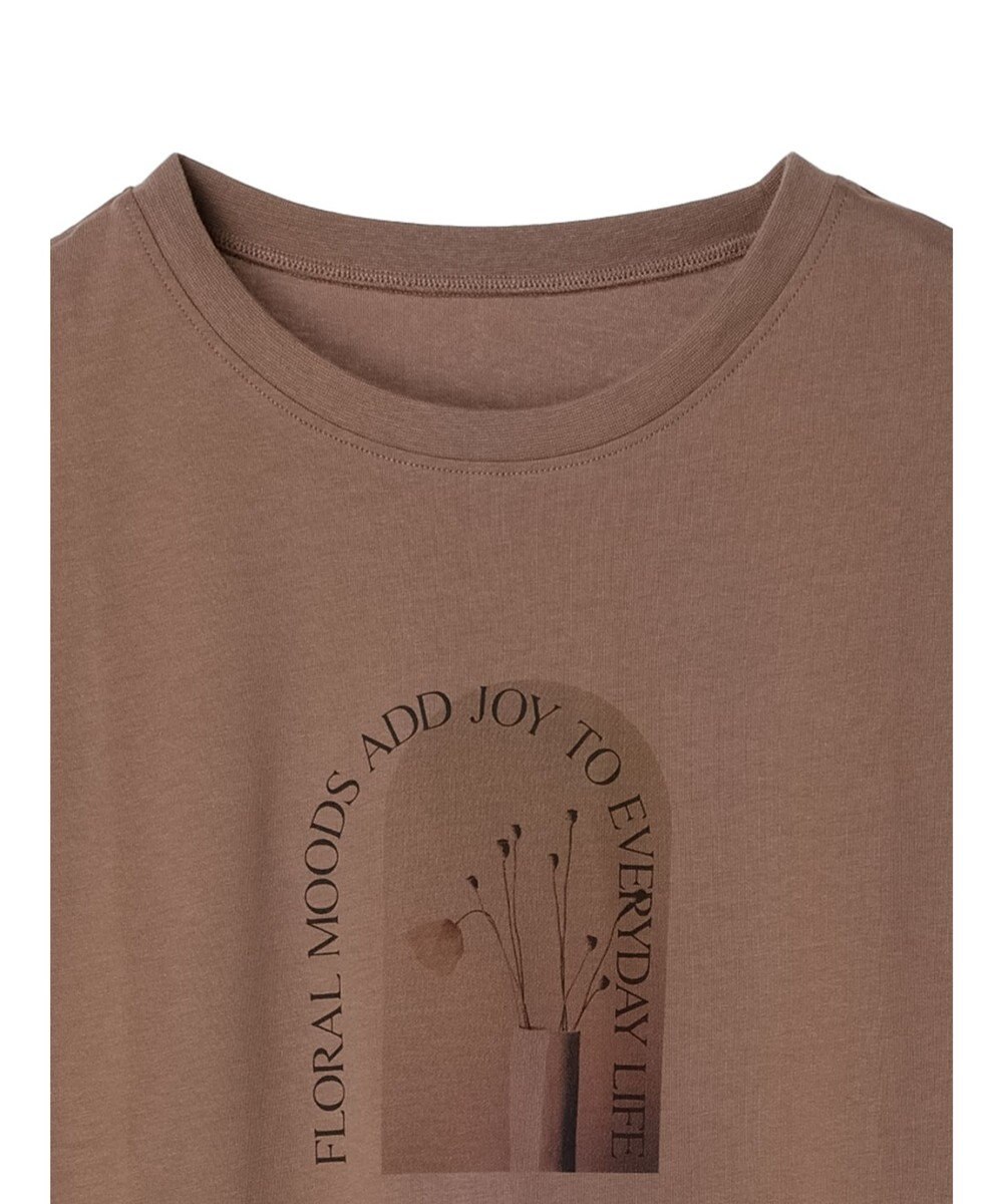 Green Parks フラワーフォトコンパクトプルオーバー 