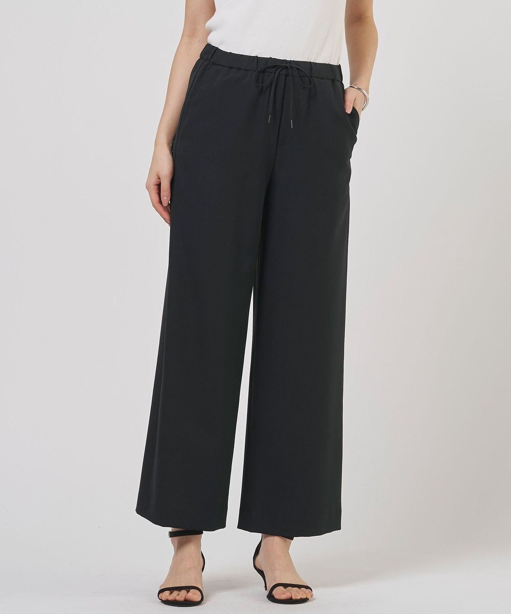 J.PRESS LADIES RELAXION トロ ワイド イージー パンツ 