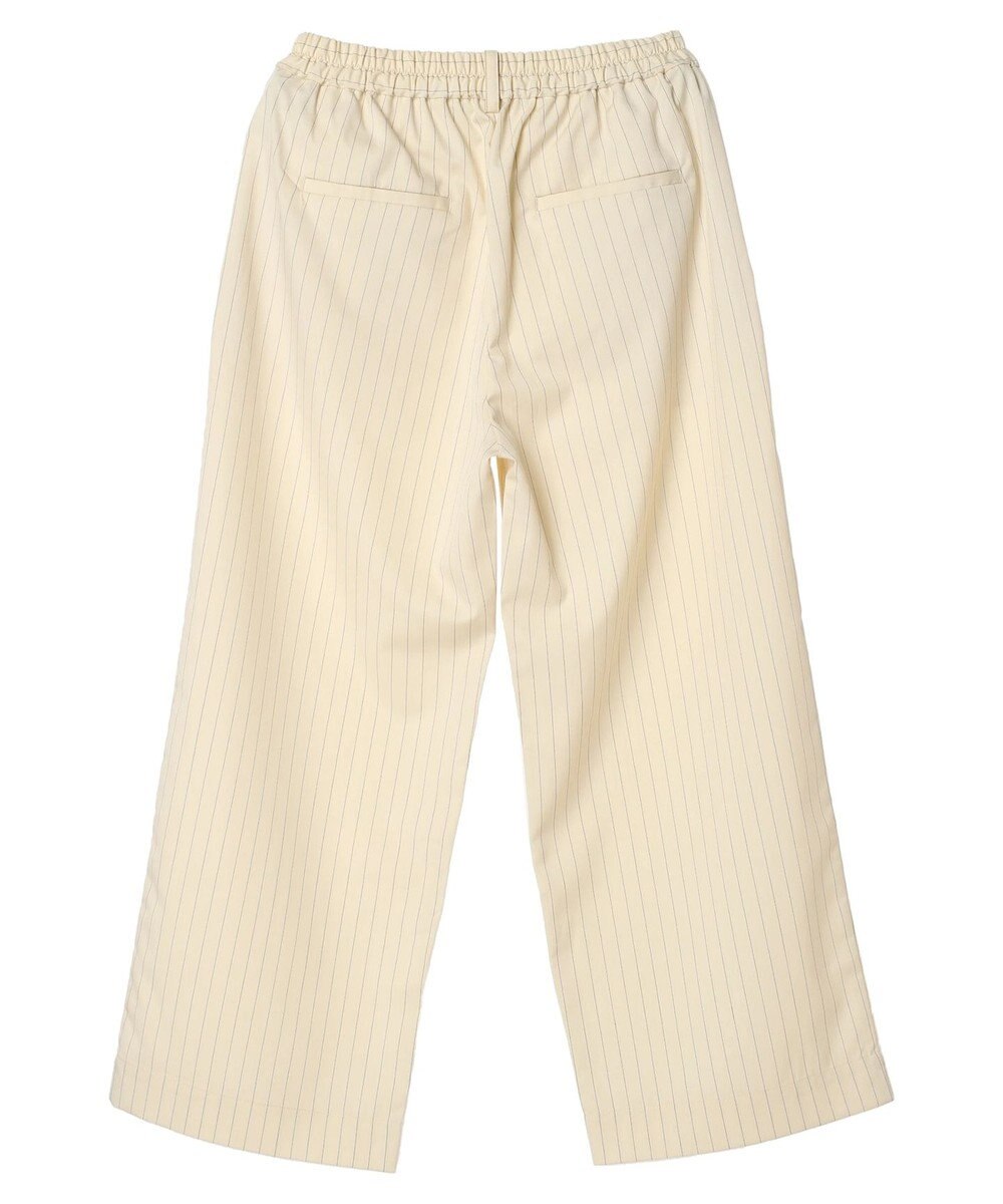 CRAFT STANDARD BOUTIQUE イージーケアピンストライプテーパードパンツ 
