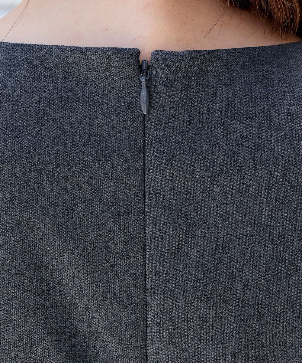 Tiaclasse L 【洗える】ダブルラインフレアワンピース 