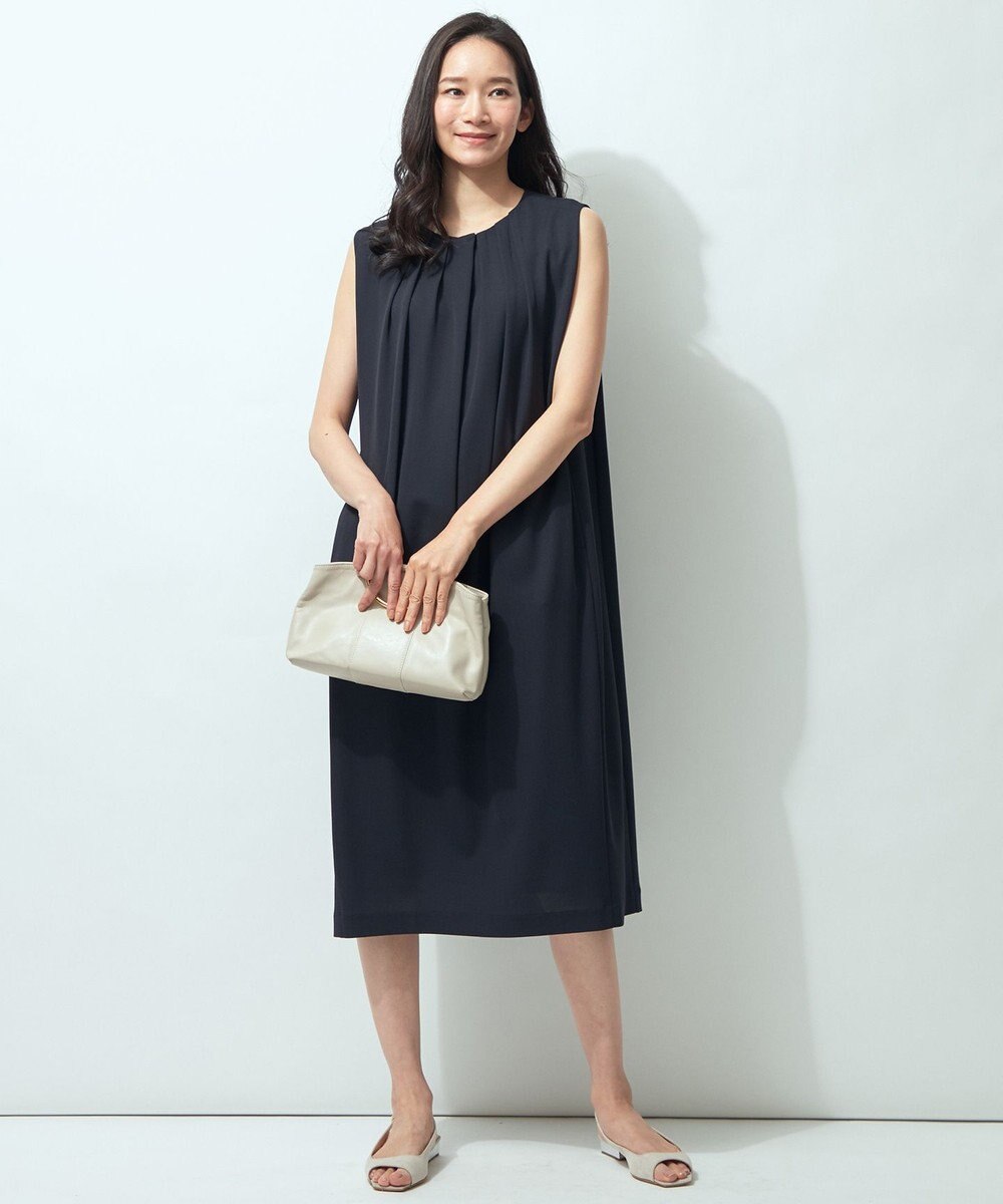 AMUNDSEN JERSEY ノースリーブ ワンピース / 自由区 L | ファッション  