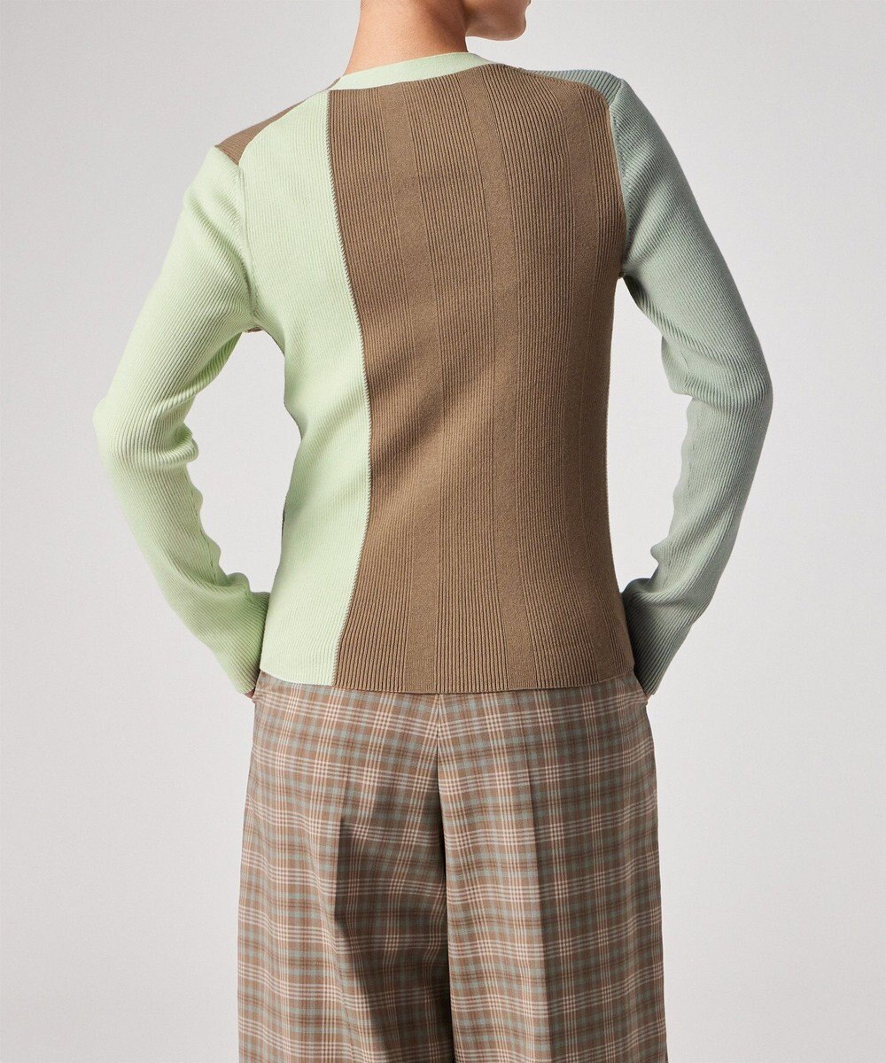 Paul Smith カラーブロックトリム カーディガン 