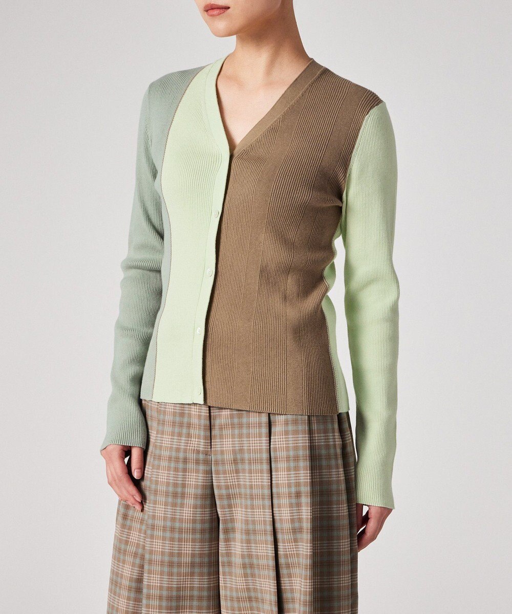 Paul Smith カラーブロックトリム カーディガン 