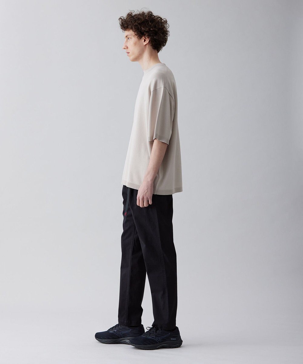 UNFILO MENS 【接触冷感】イージーケア ニット半袖Ｔシャツ [23年春夏商品] 