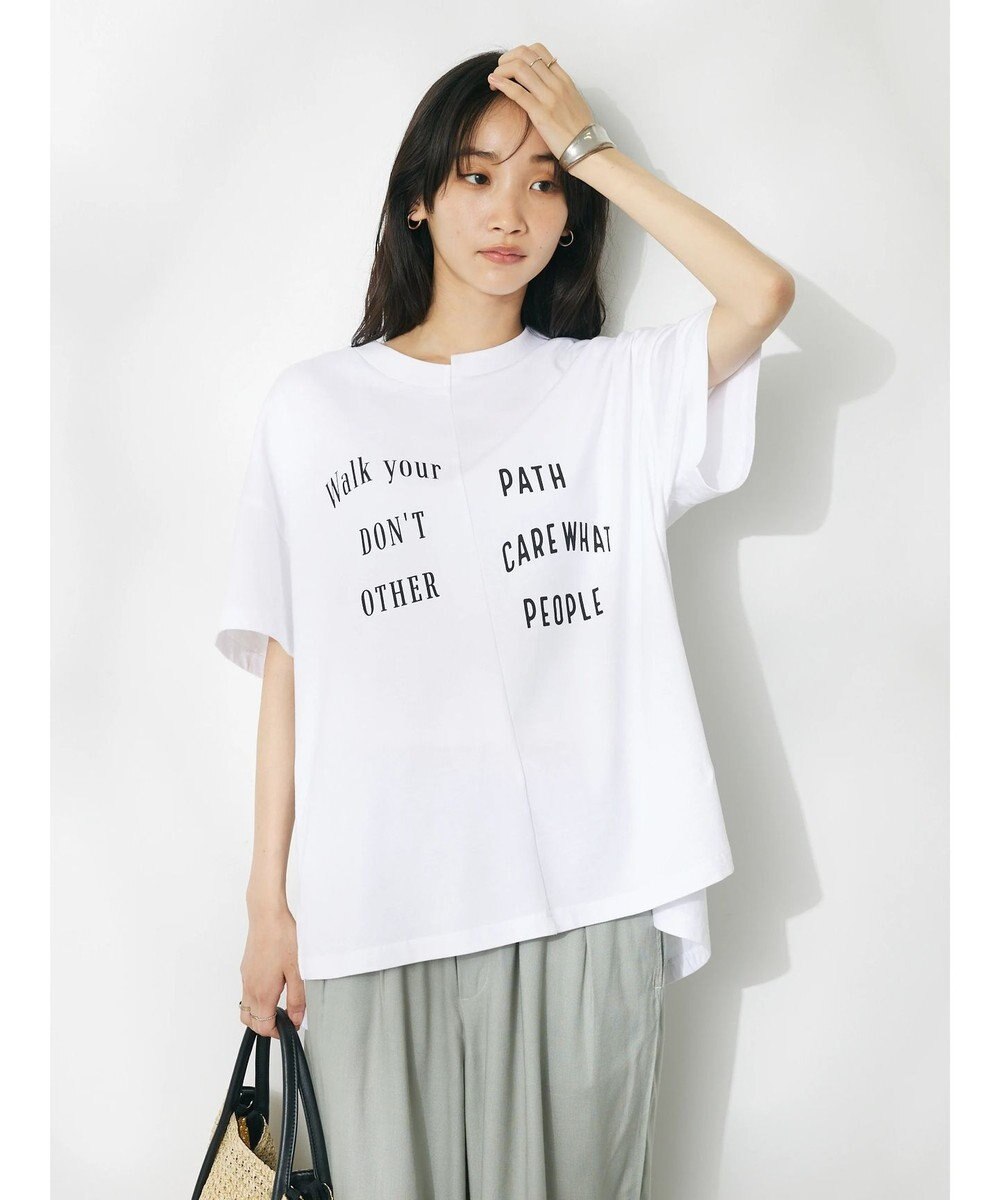 CRAFT STANDARD BOUTIQUE リメイクロゴ半袖Tee 