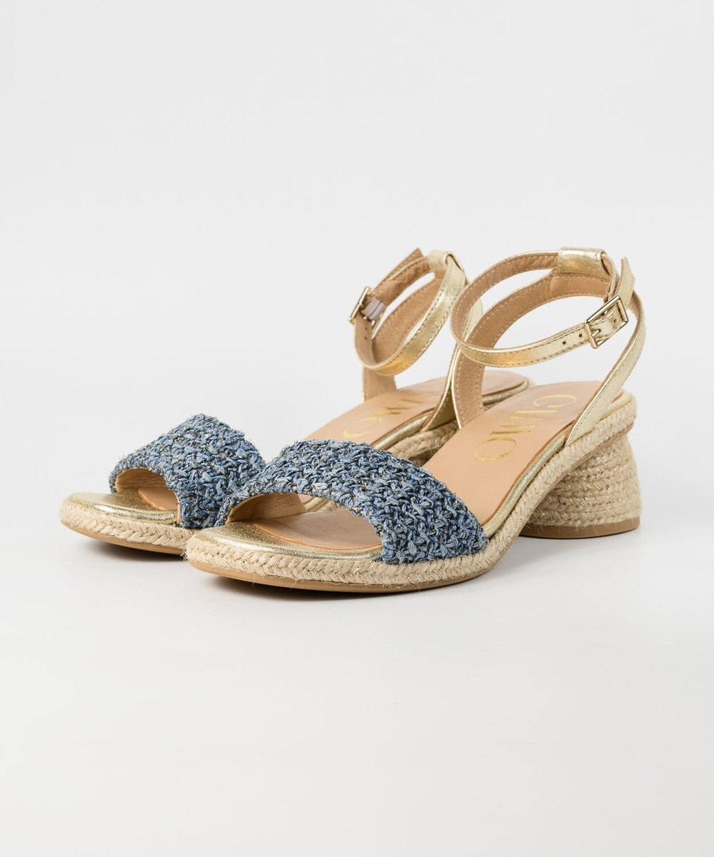 gaimo 【GAIMO/ガイモ】スクエアトゥストラップサンダル/EVONY 