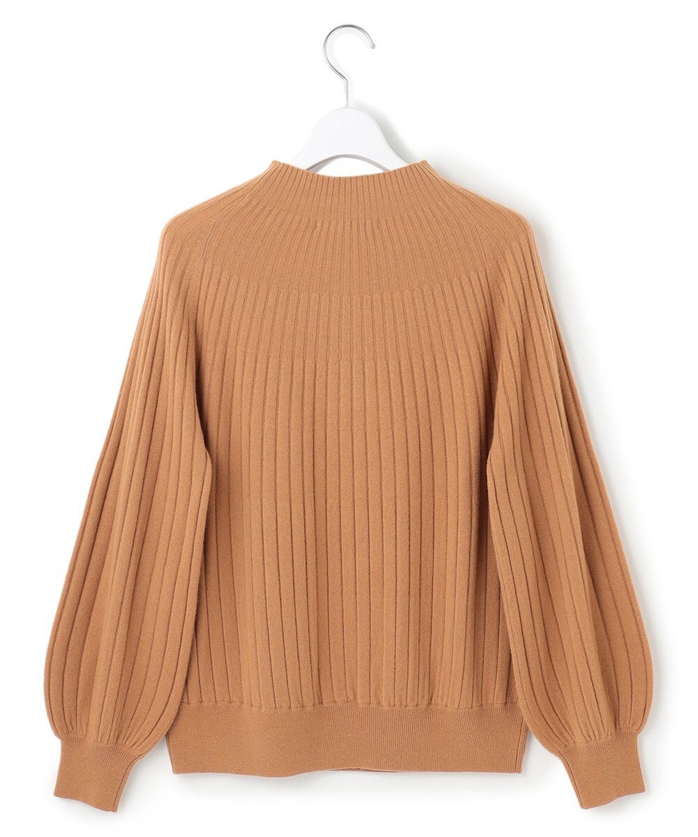 23区 S セミウーステッド モックネック ニット 