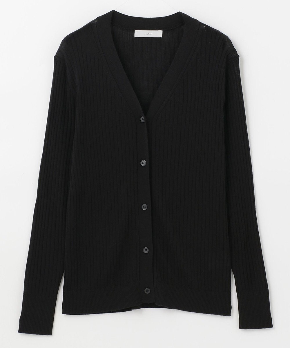 ANY 【UVケア】ミドルレングス カーディガン 