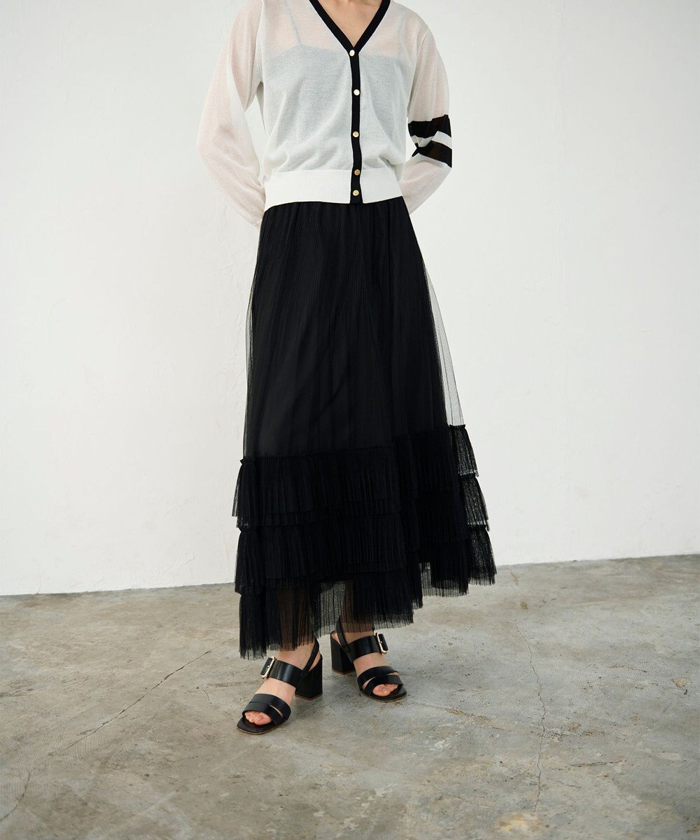 GRACE CONTINENTAL ボリュームチュールスカート 