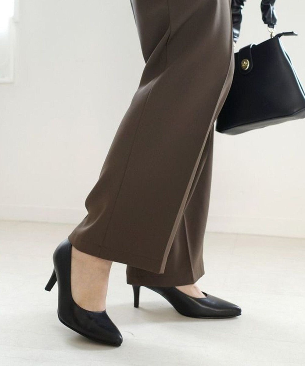 Pointer 日本製 ポインテッドトゥプレーンパンプス 