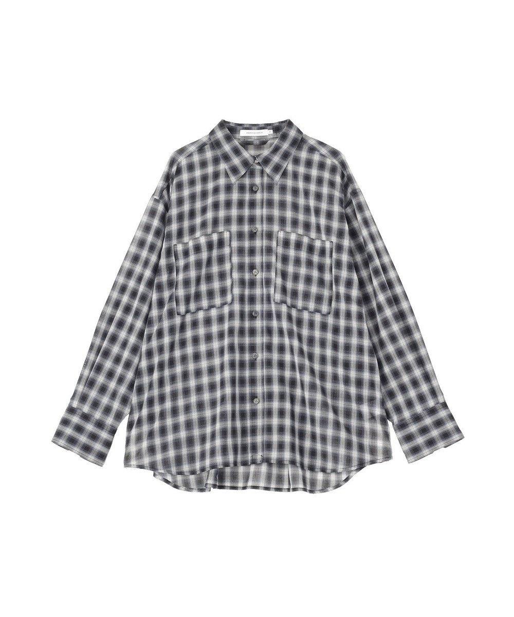 AMERICAN HOLIC シアーチェックシャツ 