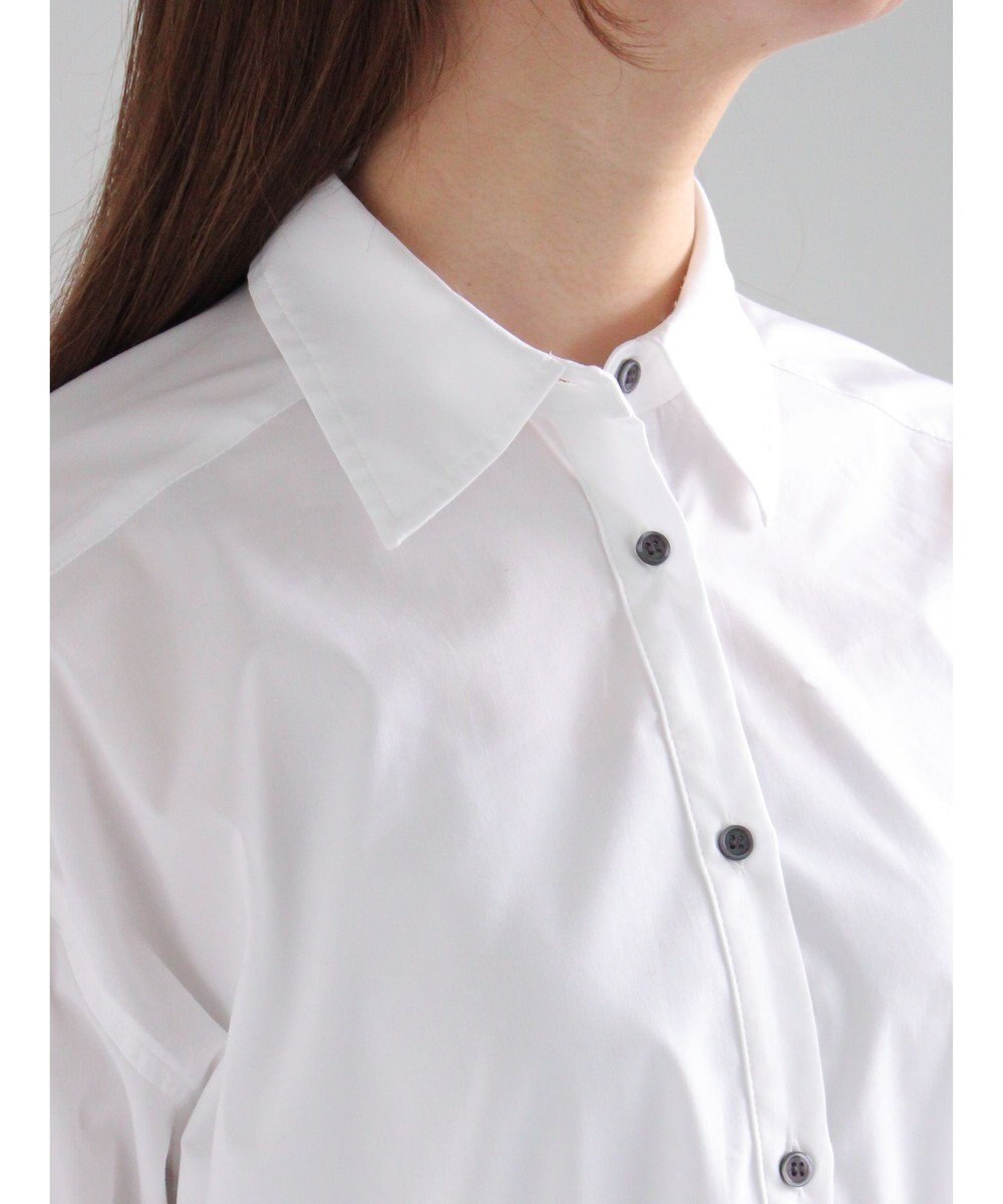 Te chichi ピンタックフレアカフスシャツ 