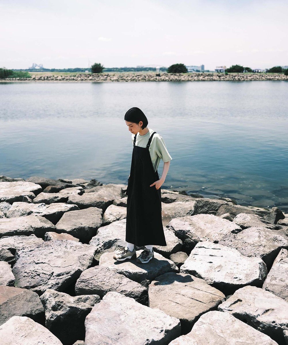 SHARE PARK LADIES 【撥水・UVカット・ストレッチ・軽量 】ナイロンジャンパースカート（S・Mサイズ） 