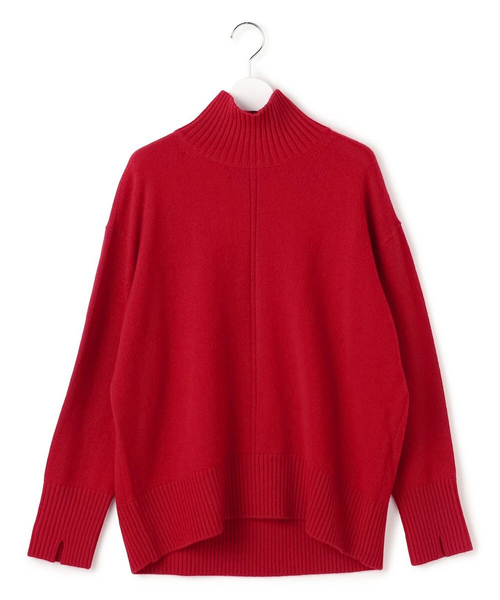 ICB L 【新色追加】ソフトカシミヤミックス ハイネックニット 