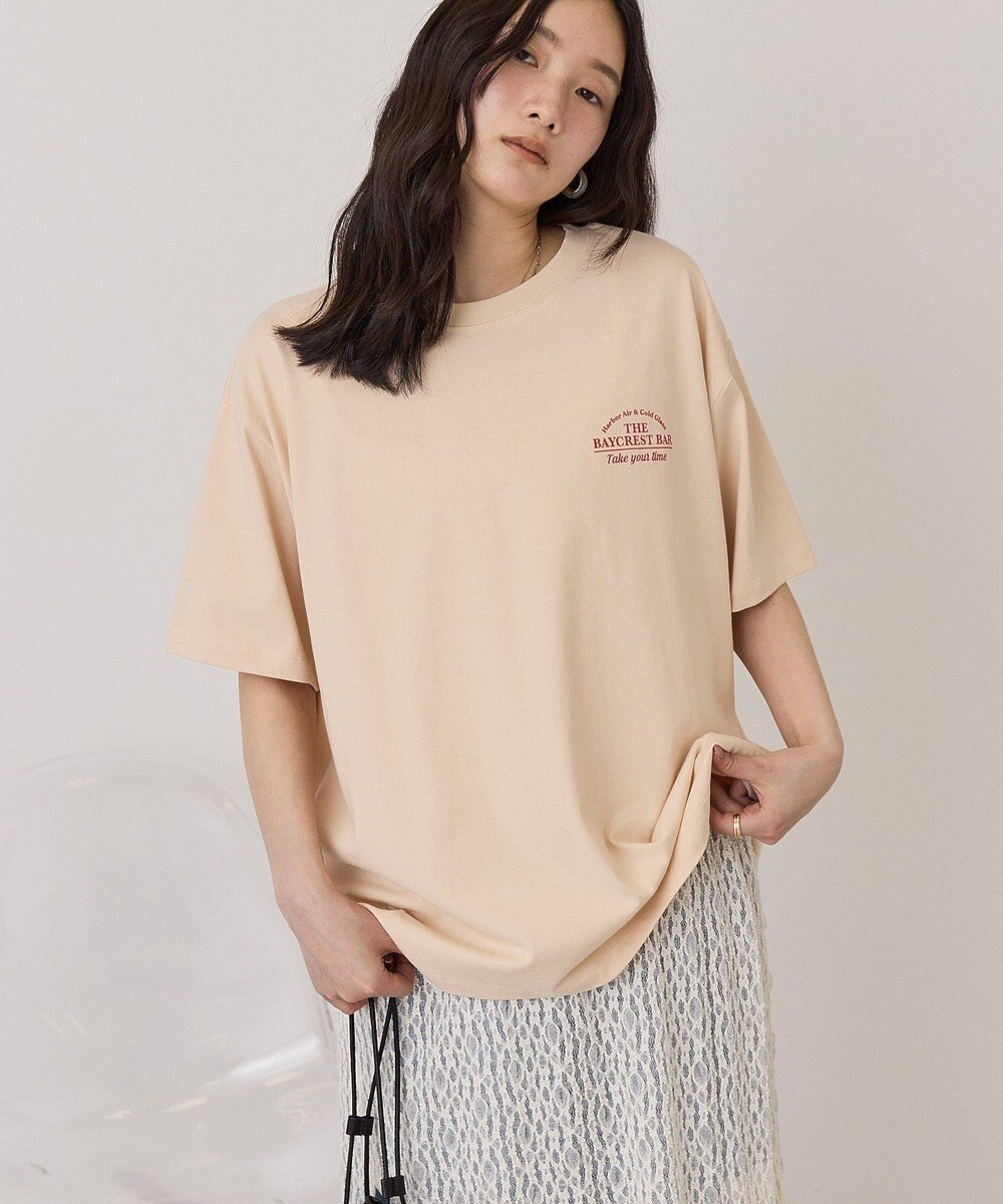 AMERICAN HOLIC BARロゴプリントTシャツ 