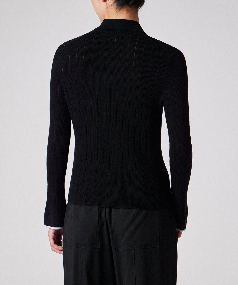 Paul Smith 【洗える】リブアイレット カーディガン 