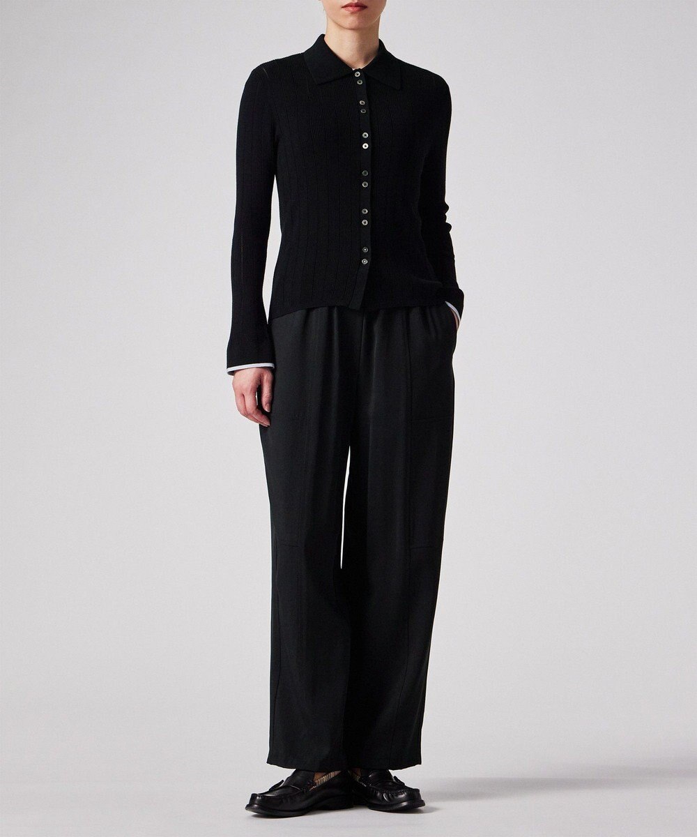 Paul Smith 【洗える】リブアイレット カーディガン 