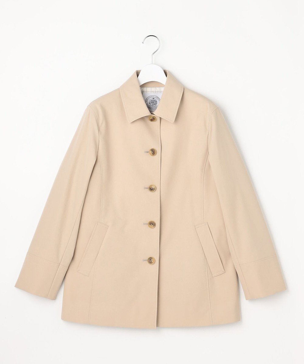 J.PRESS LADIES ドライストレッチ ショート ステンカラー コート 