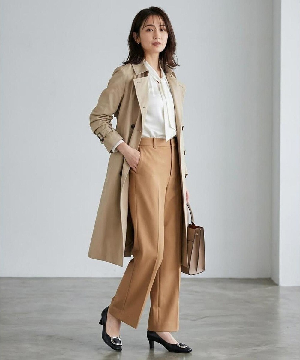 Pointer 【5cmヒール】日本製 高級本革モチーフ付きパンプス 