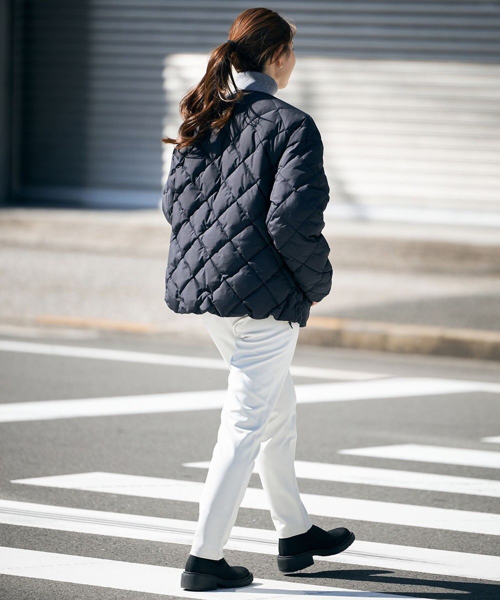 UNFILO 【TAION×UNFILO】キルティングダウン ショート丈ブルゾン 