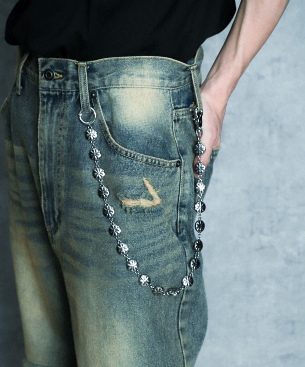 WEGO Mモチーフウォレットチェーン 