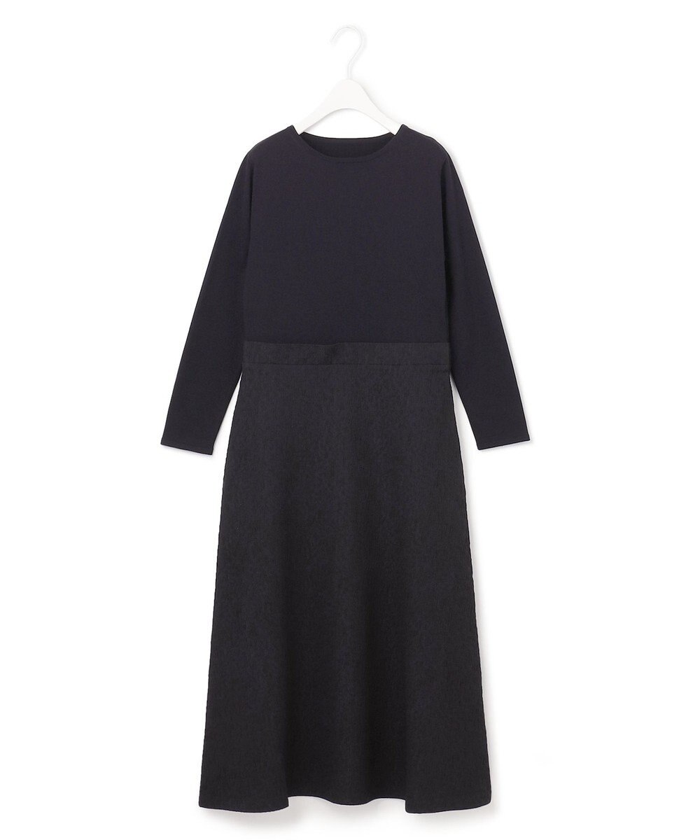 ICB 【洗える】 ニットコンビジャガード ワンピース 