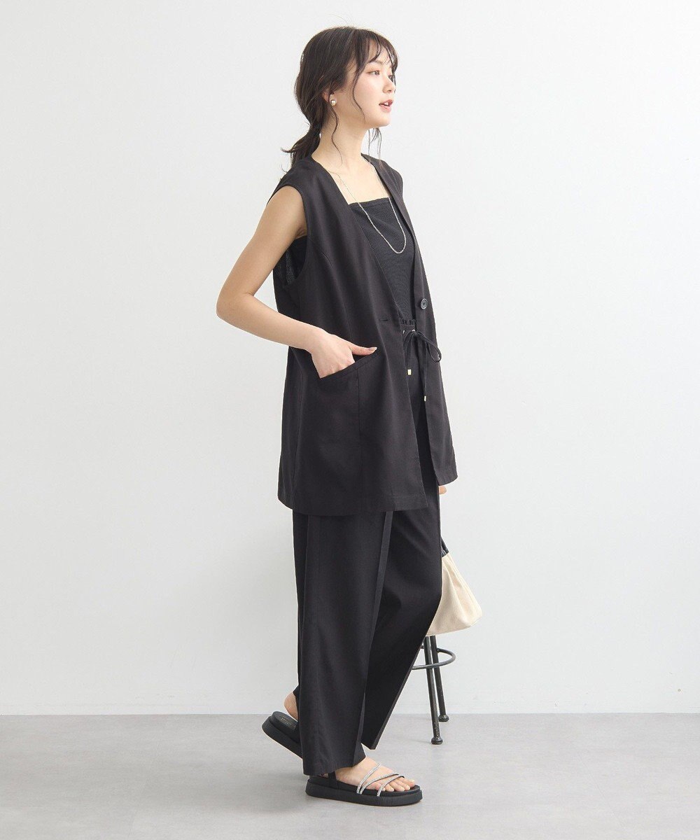 earth music&ecology 【接触冷感/UVカット】リラックスイージーパンツ 