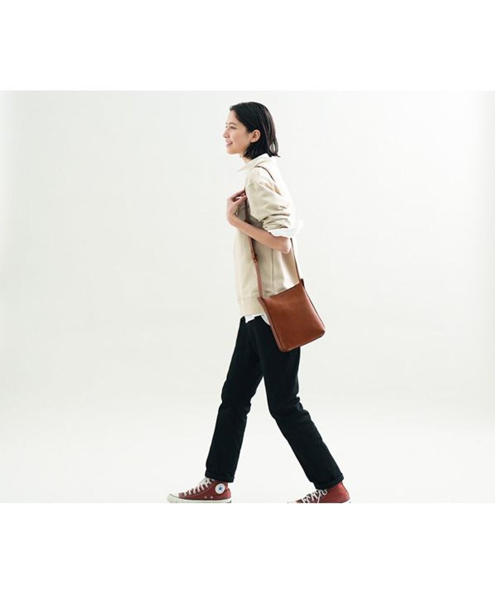 genten ミネルヴァ 縦長ショルダーバッグ 