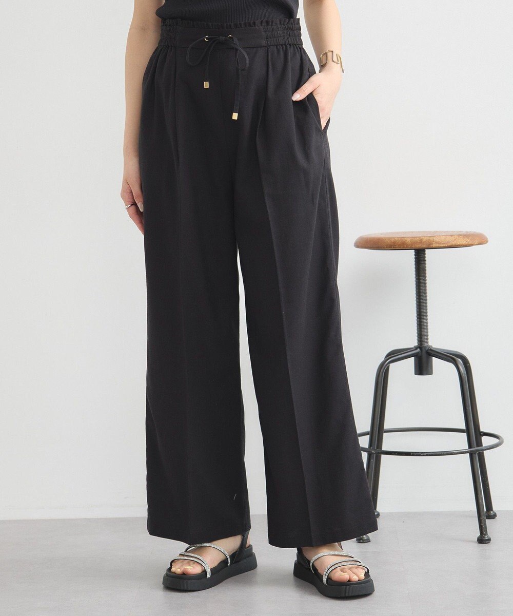 earth music&ecology 【接触冷感/UVカット】リラックスイージーパンツ 