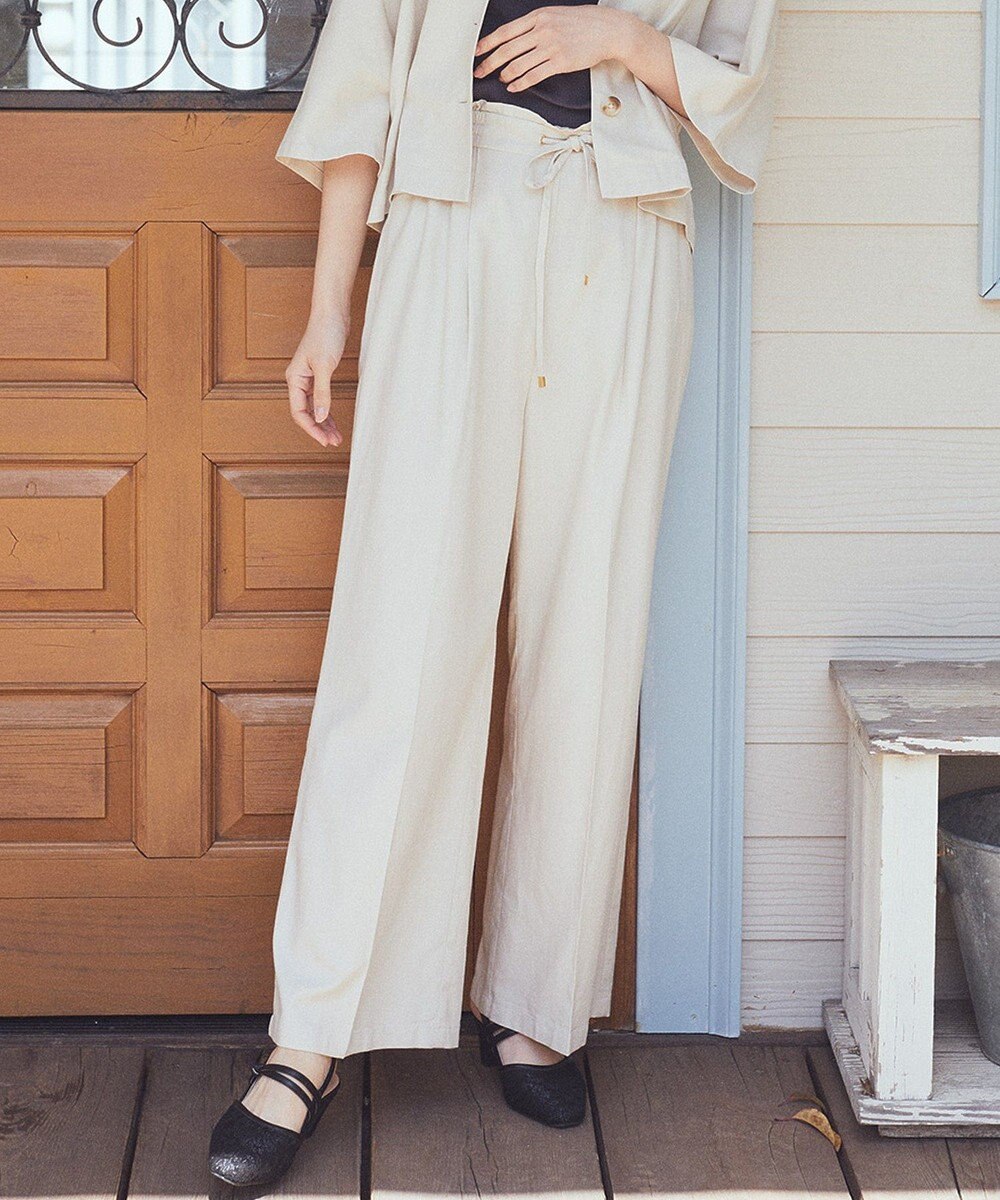 earth music&ecology 【接触冷感/UVカット】リラックスイージーパンツ 