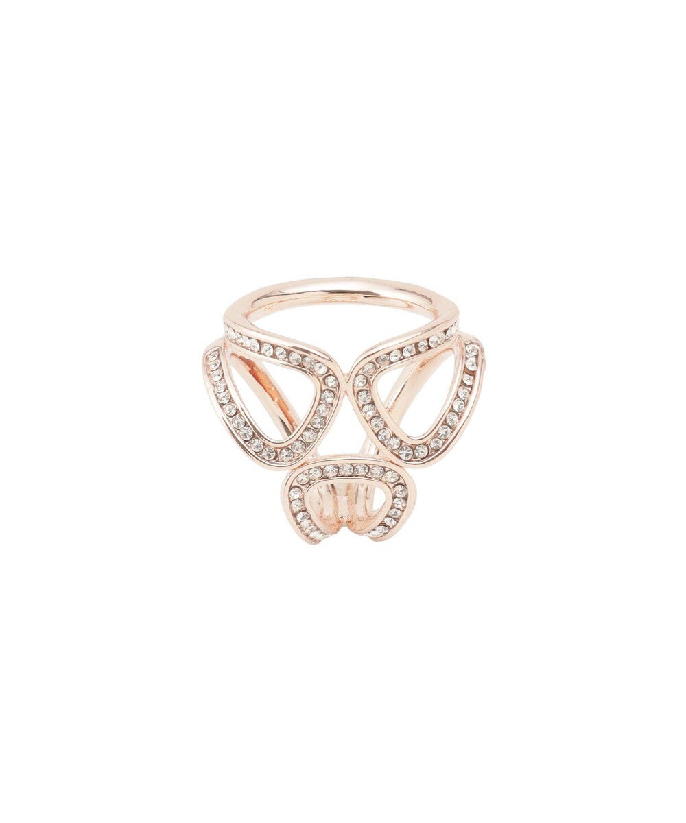 MOONBAT Luna Luce(ルナルーチェ)スカーフリング ガラスパヴェ 3Ring お手持ちのスカーフを通すだけ ギフト 