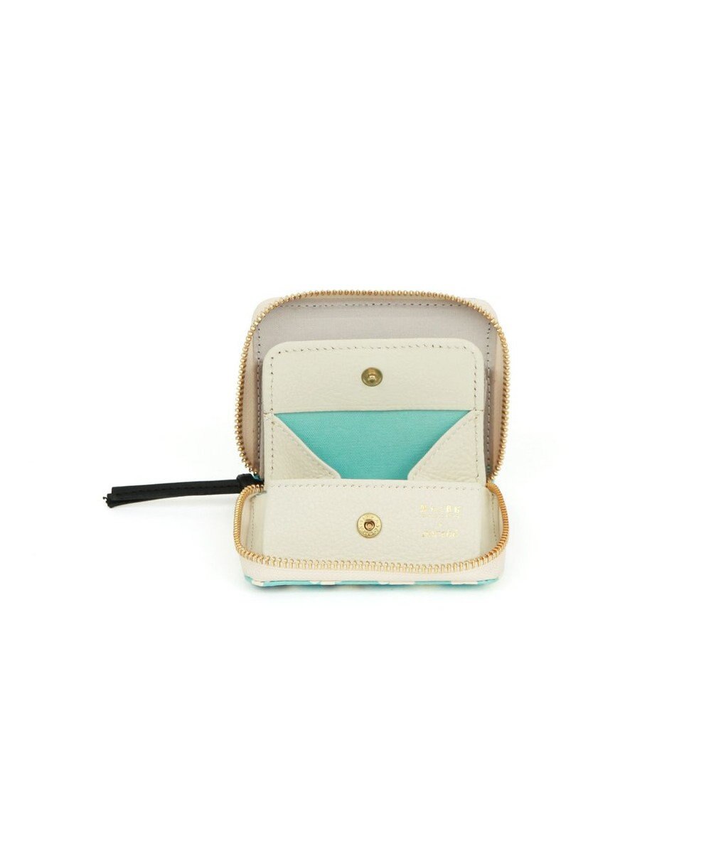 UNBILLION ペルケ perche×黒ねこ意匠 ROBIN / ジャバラカードウォレット 