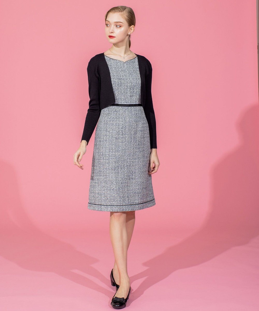 TOCCA 【洗える！】SILK RIB BOLERO ボレロ 