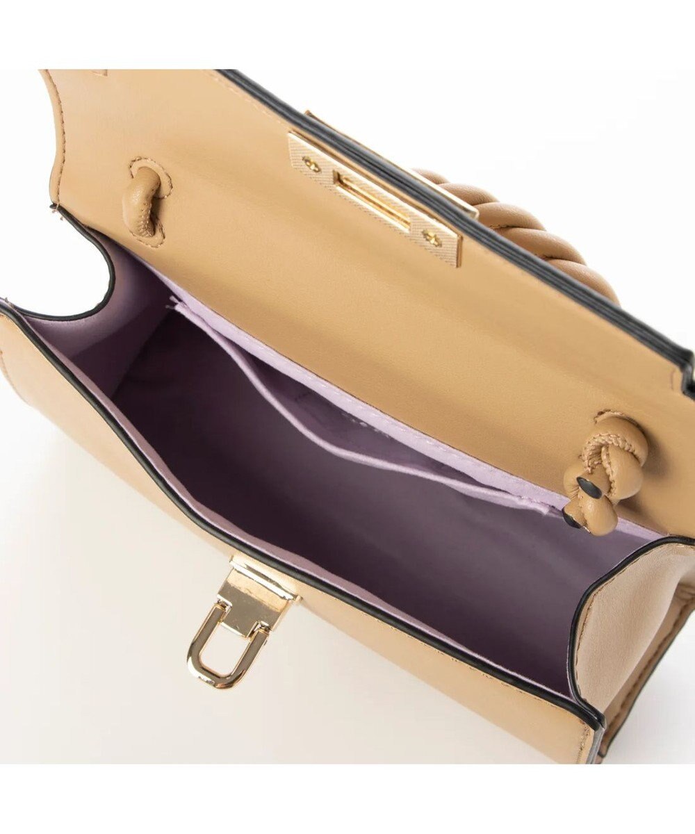 UNBILLION cachecache ねじりハンドルおこし金具2wayミニショルダー 