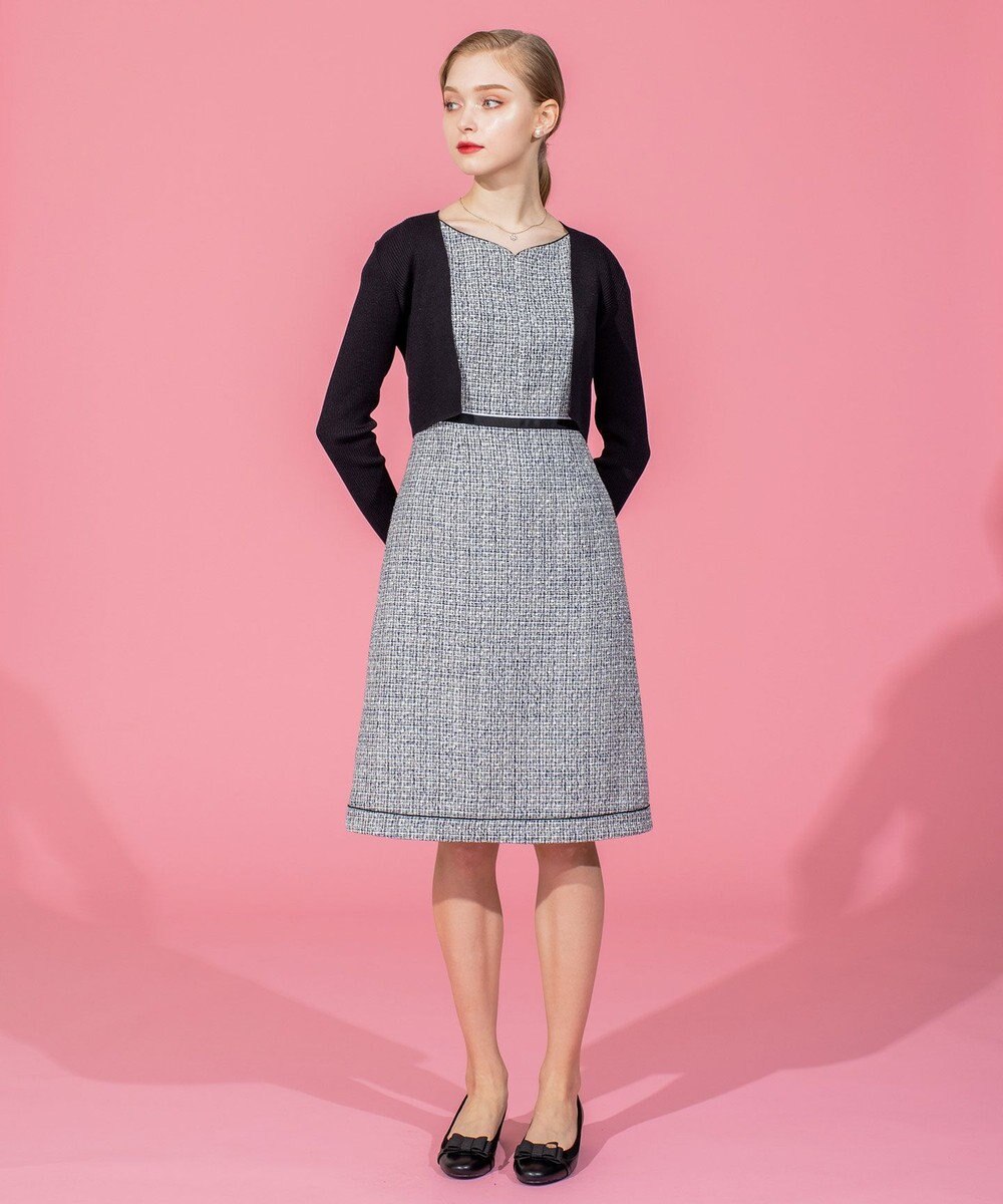 TOCCA 【洗える！】SILK RIB BOLERO ボレロ 