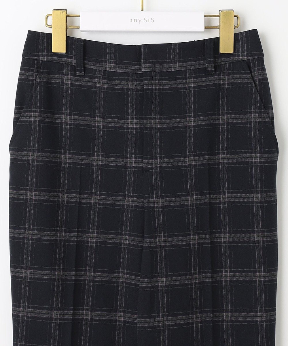 ANY SIS 【保温性あり/洗える】サーモ 2WAYストレッチ テーパード パンツ 