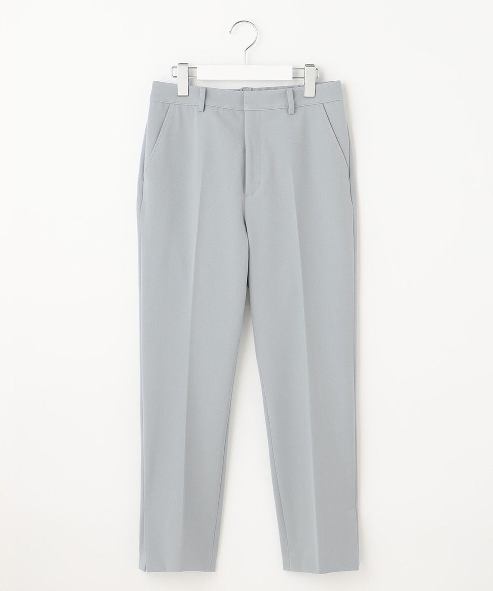 J.PRESS LADIES 【洗える】40/2NEWESTバックピーチ テーパード パンツ 