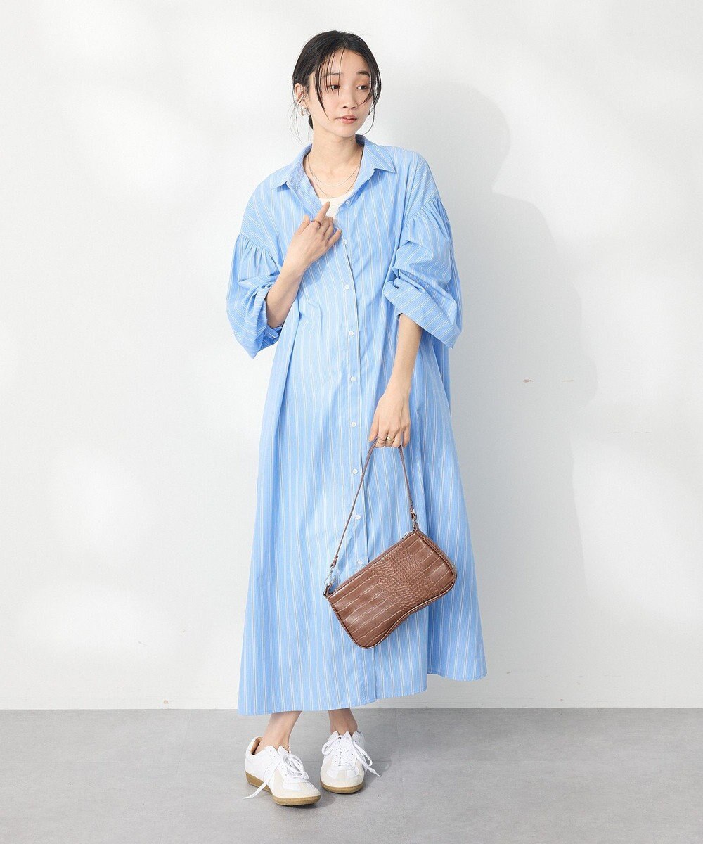 CRAFT STANDARD BOUTIQUE シワ軽減 /イージーケアシャツワンピース 