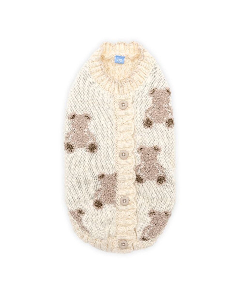 PET PARADISE ペットパラダイス もこもこセーター 《くま柄》 小型犬 