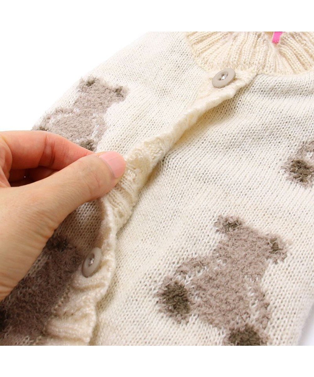 PET PARADISE ペットパラダイス もこもこセーター 《くま柄》 小型犬 