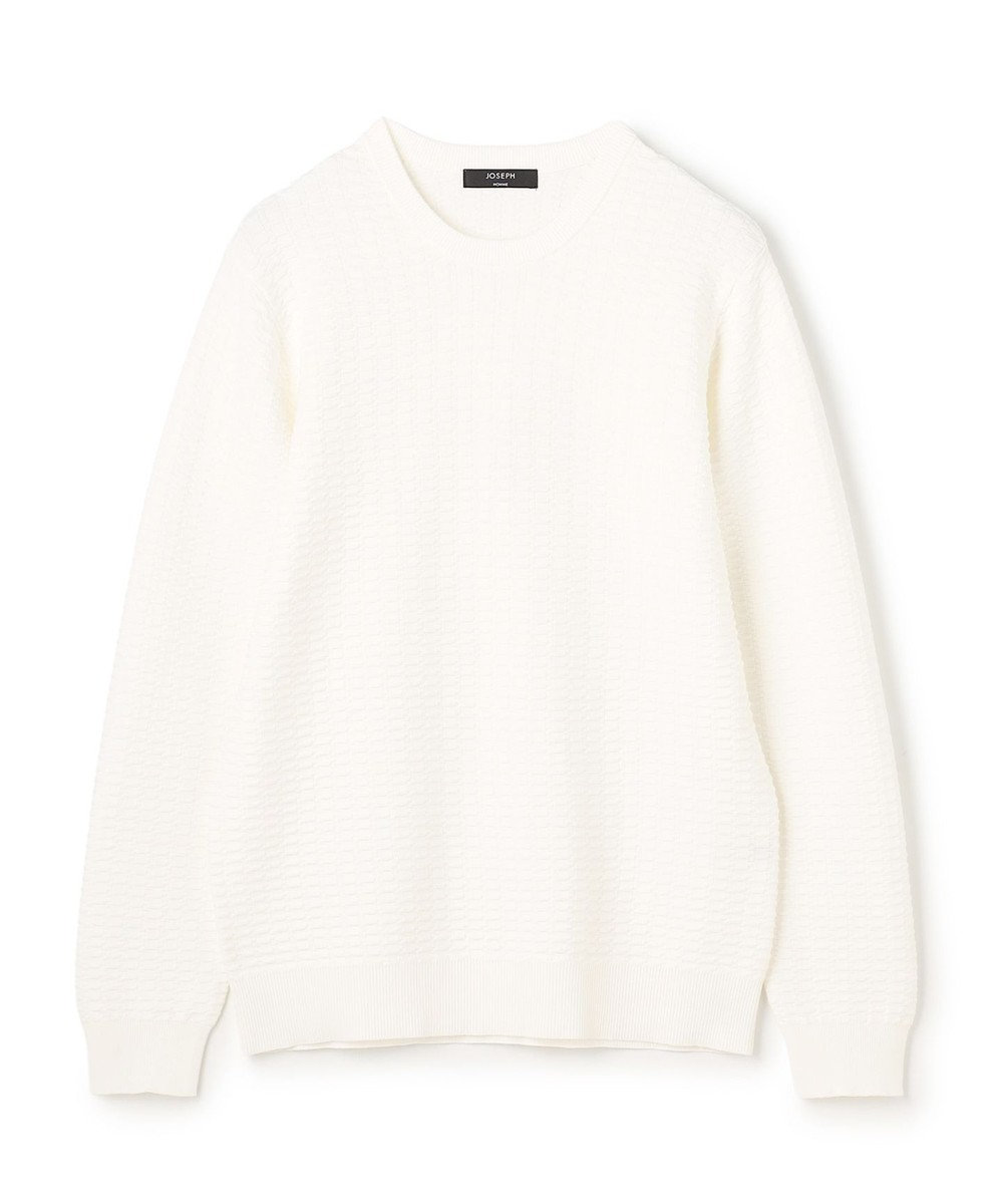 JOSEPH HOMME 【WEB・一部店舗限定  】  ライトヴィスコース　クルーネックニット 