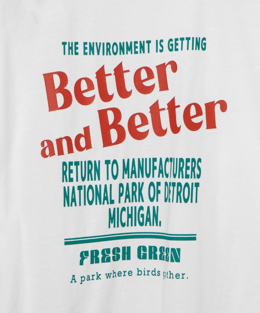 WEGO ヴィンテージライクグラフィックTシャツ 