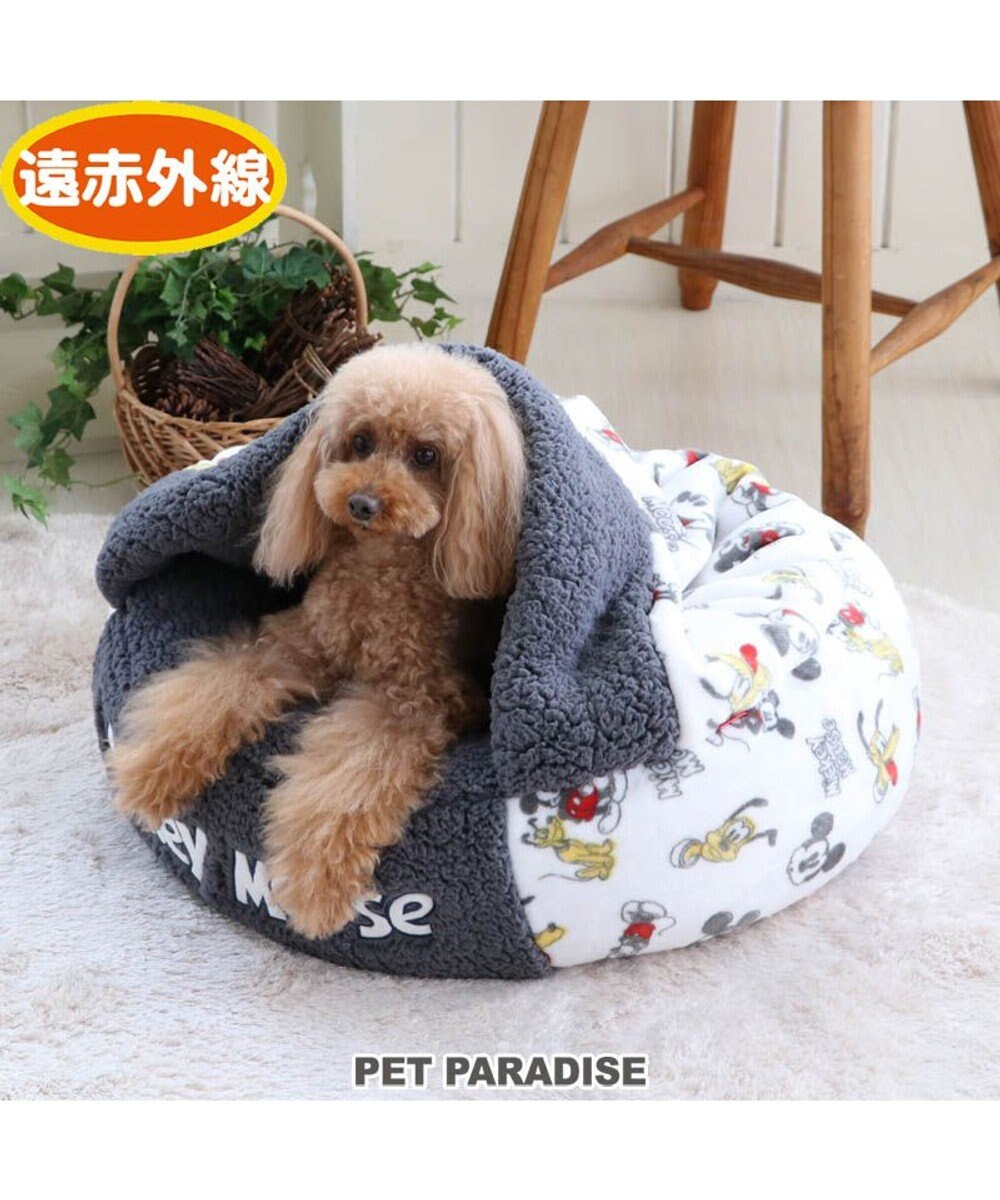 ミッキーマウス 遠赤外線 手書き風 丸型寝袋カドラー 60cm Pet Paradise ファッション通販 公式通販 オンワード クローゼット