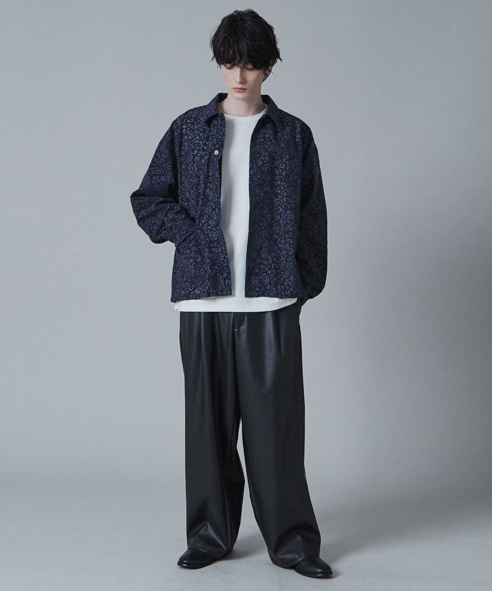 WEGO モールプリントシアーシャツ 