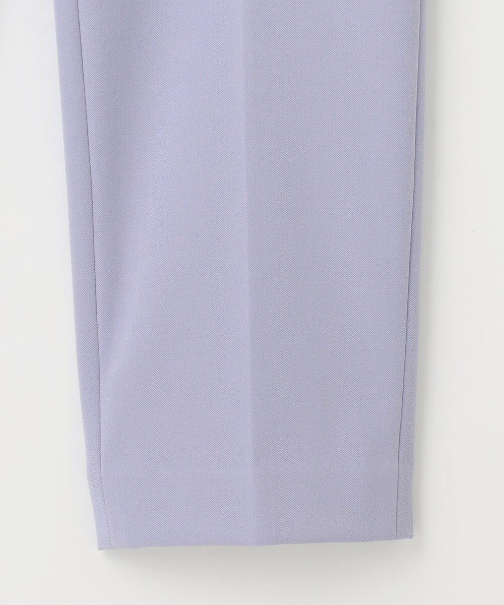 自由区 S 【撥水加工・洗える】TRギャバ裏起毛テーパード パンツ 